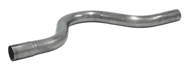 Bakaxelrör 2½ tum Rostfritt
