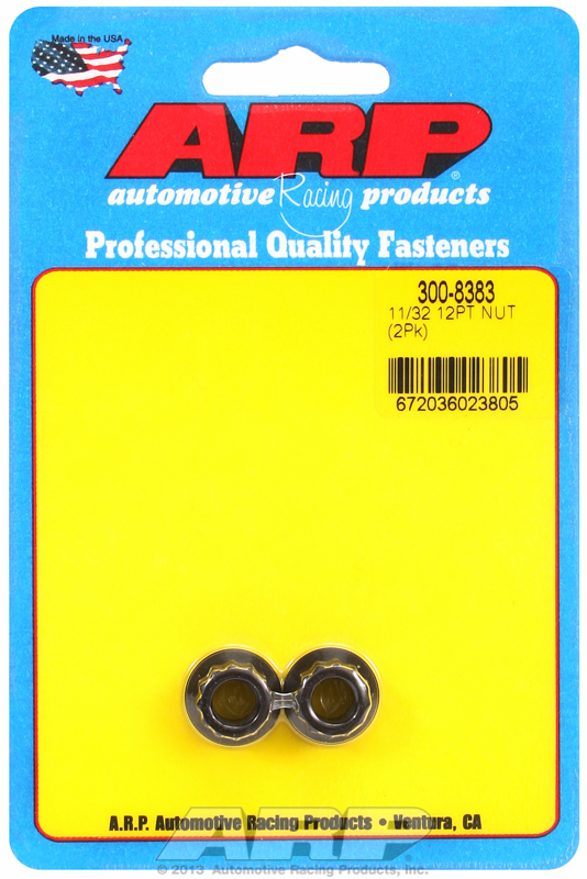 "11/32""-24 12pt nut kit" (2pcs)