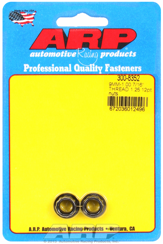 M9 x 1.25  12pt nut kit (2pcs)