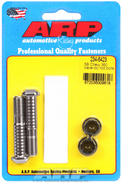 SB Chevy 350 wave-loc rod bolts