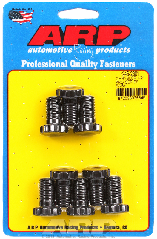 Chrysler 1/2 pro series flywheel bolt kit