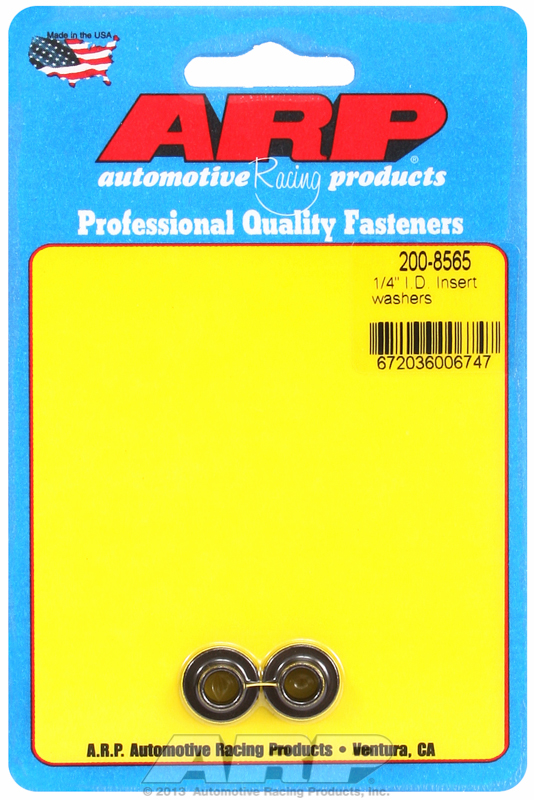 "1/4"ID .562"OD insert washers"(2pcs)
