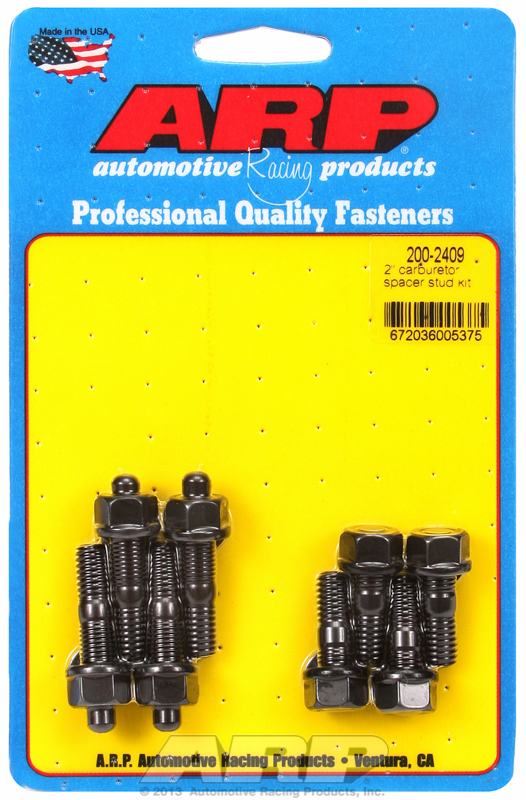 "2"" Moroso carb spacer stud kit (top/bottom studs)"