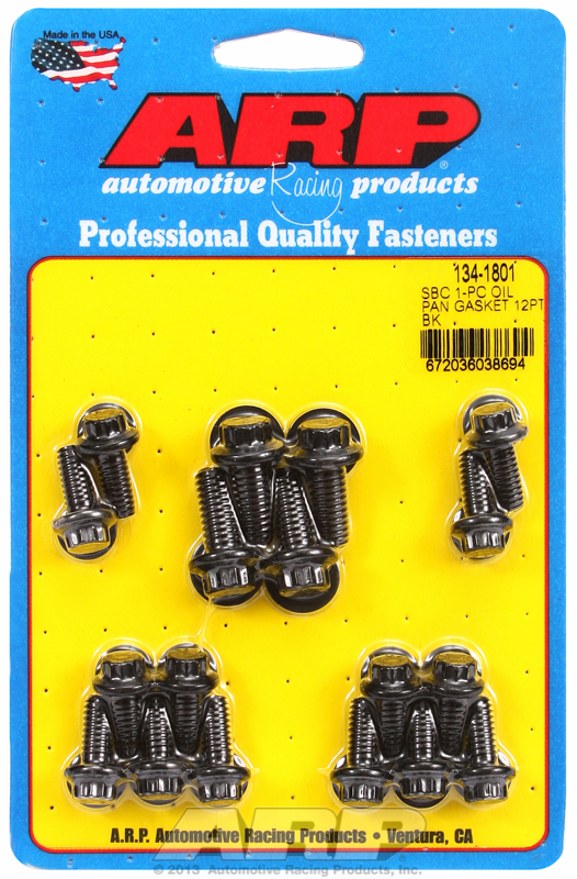 ARP Oil Pan Bolt Kit Chevy SB 12PT