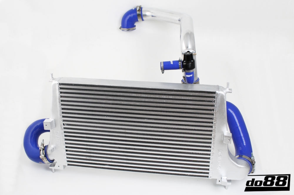 SAAB 9-5 Automat 02-09 Intercooler kit Röd slang