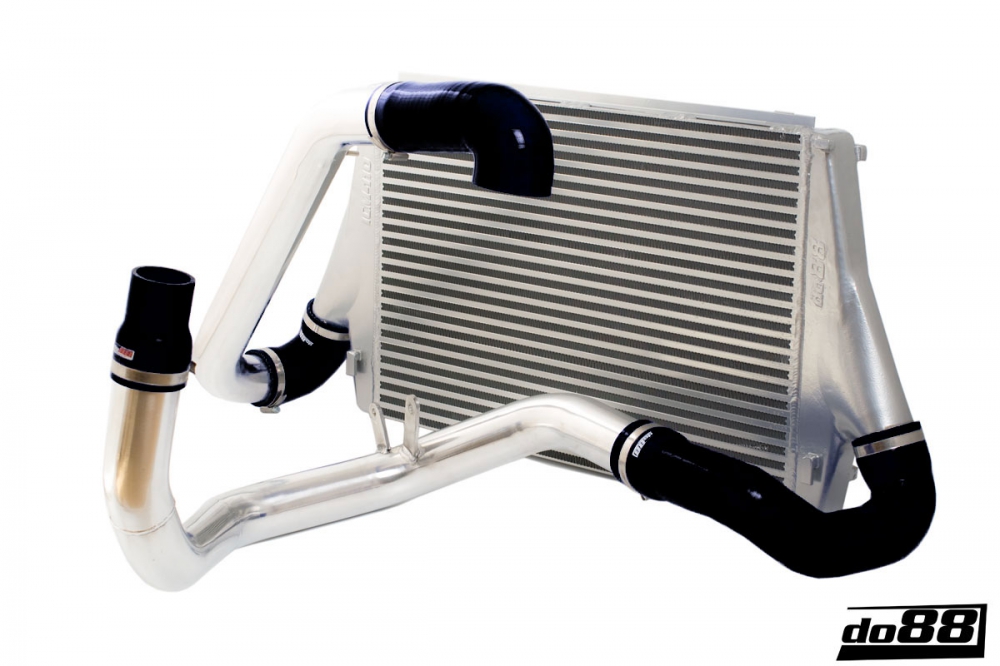 SAAB 9-3 2.0T 2003- Intercooler Kit Svart slang