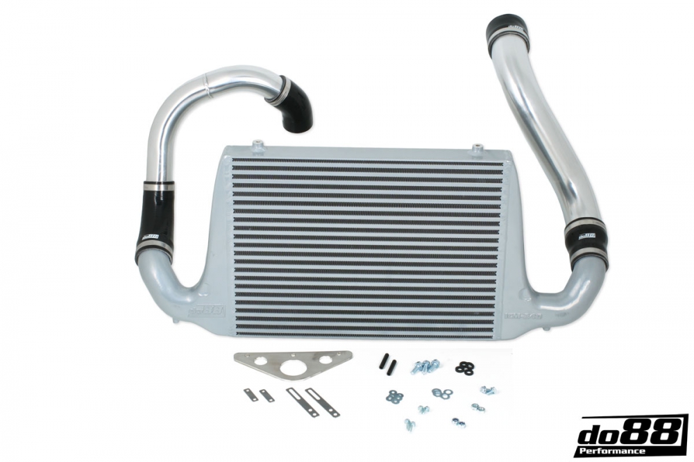 SAAB 900 Turbo 1981-1986 Intercooler kit Svart slang