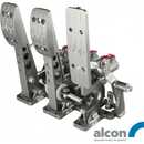 OBP Golvmonterat pedalställ 3 pedaler 3x Alcon huvudcylindrar V3 billet CNC-Aluminium OBP Golvmonterat pedalställ 3 pedaler 3x Alcon huvudcylindrar V3 billet CNC-Aluminium