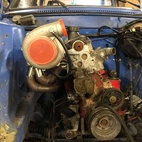 CMR Grenrör Volvo 8V - 240 svartstål