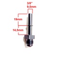 AN8 - 3/8" 90° snabbkoppling hona