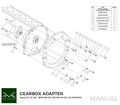 Adapterkit Växellåda Toyota JZ 1JZ 2JZ- BMW DCT DKG Getrag GS7D36SG V8