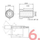 Bygg egen stålomspunnen AN3 bromsslang (Rostfritt)