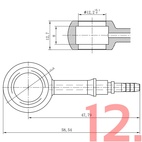 Bygg egen stålomspunnen AN3 bromsslang (Rostfritt)
