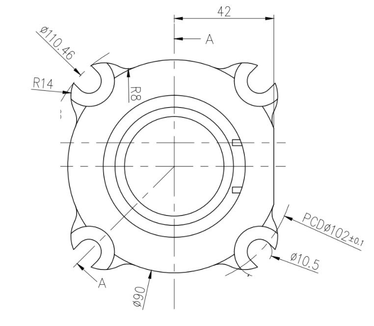 Hydrauliskt urtrampningslager Tilton modell