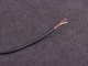 EGT kabel (2 ledare) svart KX-PVC