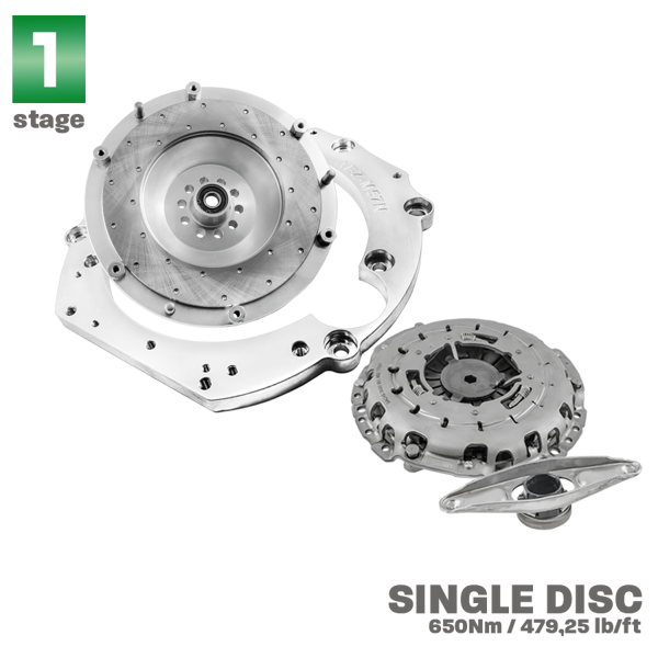 PMC Steg 1 Audi ABZ - BMW M57N HGD JGA - 240mm / 9.45"