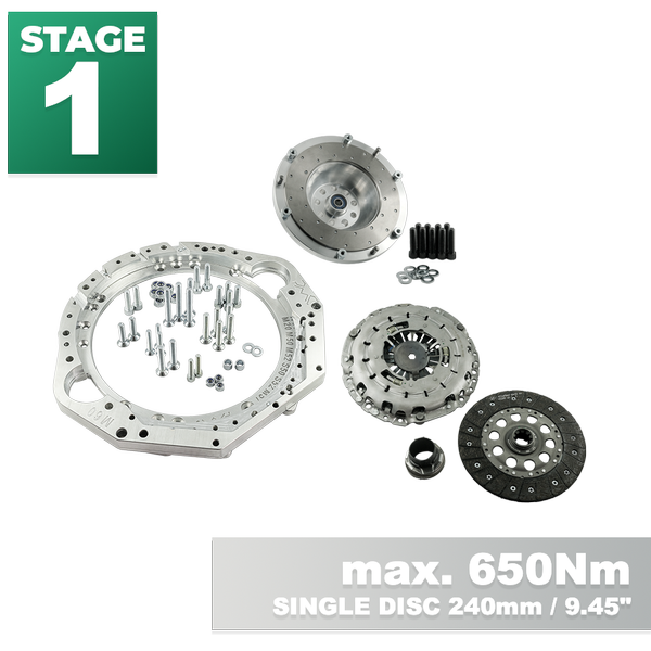 PMC Steg 1 BMW M60 - BMW M57 / E46 S54 M3 - 240mm / 9.45"