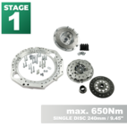 PMC Steg 1 BMW M60 - BMW M57 / E46 S54 M3 - 240mm / 9.45"