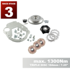 PMC RACE Steg 3 BMW M50 M52 M54 S50 S52 S54 - BMW M57N HGU HGK - 184mm 7.25" (P)