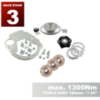 PMC RACE Steg 3 BMW M50 M52 M54 S50 S52 S54 - BMW M57N HGD JGA - 184mm 7.25" (P)