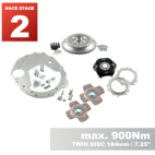 PMC RACE Steg 2 BMW M50 M52 M54 S50 S52 S54 - BMW M57N HGU HGK - 184mm 7.25" (P) (V)