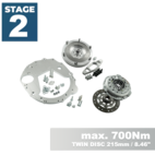 PMC Steg 2 BMW M50 M52 M54 S50 S52 S54 - BMW M57N HGU HGK - 215mm / 8.46" (V)