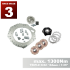 PMC RACE Steg 3 GM Chevrolet LSX - BMW M57N HGU HGK / N54 - 184mm / 7.25" (P)