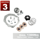 PMC RACE Steg 3 GM Chevrolet LS - Nissan 350Z Z33 370Z Z34 - 184mm / 7.25" (P)