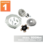 PMC RACE Steg 1 GM Chevrolet V8 LS - BMW M57 / E46 S54 M3 - 240mm / 9.45"