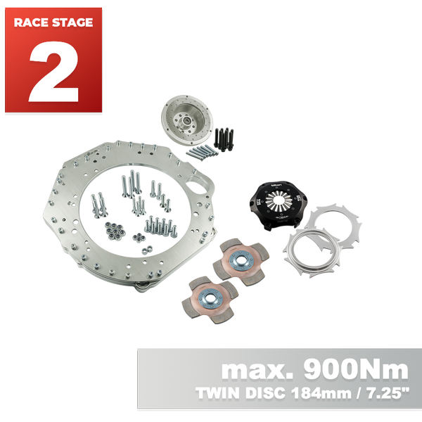 PMC RACE Steg 2 GM Chevrolet LSX - BMW M57N HGD JGA - 184mm 7.25" (P)