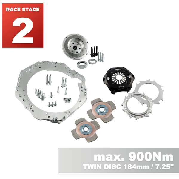PMC RACE Steg 2 GM Chevrolet LS - Nissan 350Z Z33 370Z Z34 - 184mm / 7.25" (P)