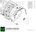 PMC Adapter Kit GM Chevrolet LS - Nissan 350Z Z33 370Z Z34 - 250mm / 9.84"