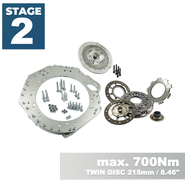 PMC Steg 2 GM Chevrolet LS - BMW M57N HGU HGK - 228mm / 8.98"