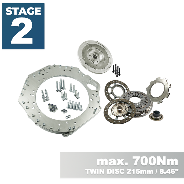 PMC Steg 2 GM Chevrolet LS - BMW M57N HGD JGA - 228mm / 8.98"