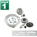 PMC Steg 1 Chevrolet LS - BMW M57N HGU HGK / BMW N54 - 240mm / 9.45"