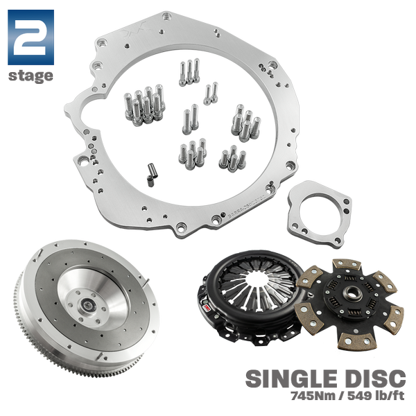 PMC Steg 2 Ford Barra - Nissan 350Z Z33 370Z Z34 - 250mm / 9.84"