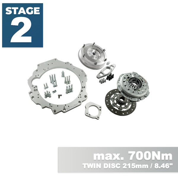 PMC Steg 2 Ford Barra - BMW M57N HGU HGK - 215mm / 8.46"