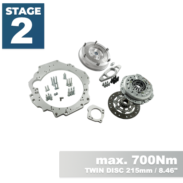 PMC Steg 2 Ford Barra - BMW M57N HGD JGA HGA - 215mm / 8.46"