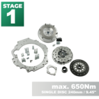 PMC Steg 1 Ford Barra - BMW M57 - 240mm / 9.45"