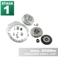 PMC Steg 1 Honda S2000 - BMW M57 / E46 S54 M3 - 240mm / 9.45"