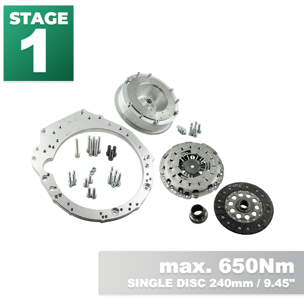 PMC Steg 1 Honda S2000 - BMW M57 / E46 S54 M3 - 240mm / 9.45"