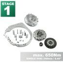 PMC Steg 1 Honda K - BMW M57 / E46 S54 M3 - 240mm / 9.45"