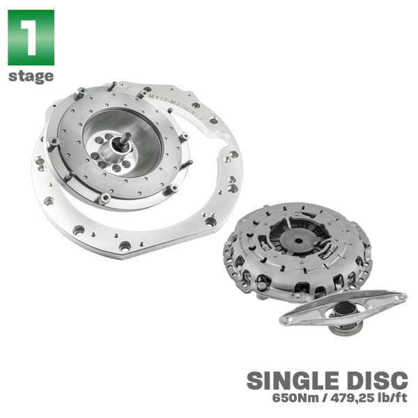 PMC Steg 1 Mercedes-Benz M113 - BMW M57N HGU HGK / N54 - 240mm / 9.45"