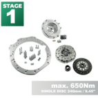 PMC Steg 1 Mercedes-Benz M113 - BMW M57 / E46 S54 M3 - 240mm / 9.45"