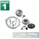 PMC Steg 1 Mercedes-Benz M112 M113 - BMW M57N HGU HGK / N54 - 240mm / 9.45"