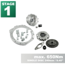 PMC Steg 1 Mercedes-Benz M112 M113 - BMW M57N HGD JGA - 240mm / 9.45"