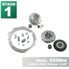 PMC Steg 1 Mercedes-Benz M112 M113 - BMW M57 / E46 S54 M3 - 240mm / 9.45"