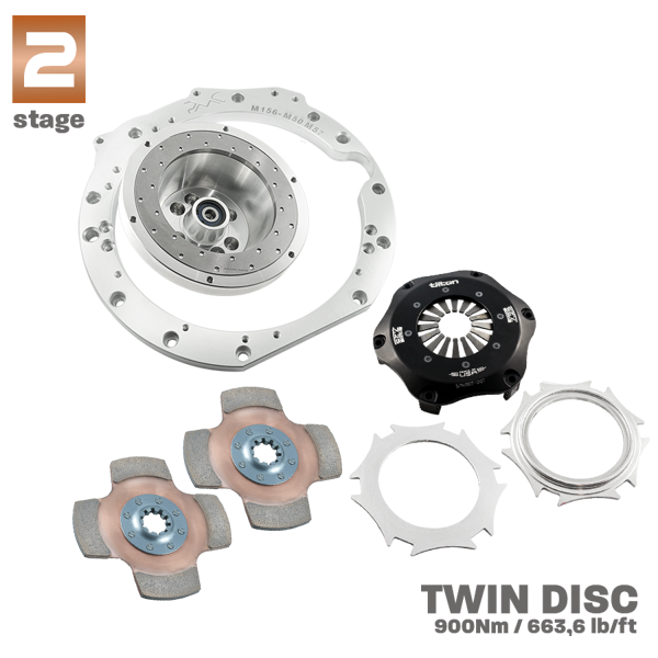 PMC RACE Steg 2 Mercedes-Benz M156 - BMW M57 / E46 S54 M3 - 184mm / 7.25" (P)