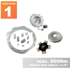 PMC RACE Steg 1 Mercedes-Benz M113 - BMW M57 / E46 S54 M3 - 240mm / 9.45"