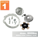 PMC RACE Steg 1 Mercedes-Benz M104 - BMW M57N HGD JGA - 240mm / 9.45"
